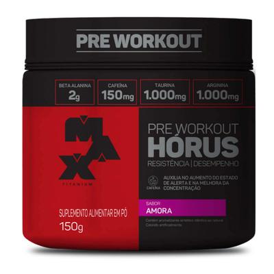 Max Titanium Hórus Pre Workout - 150G Amora